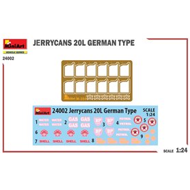 Mini Art 24002 Jerrycans 20 L German Type