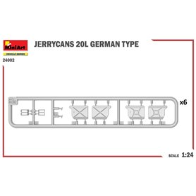 Mini Art 24002 Jerrycans 20 L German Type