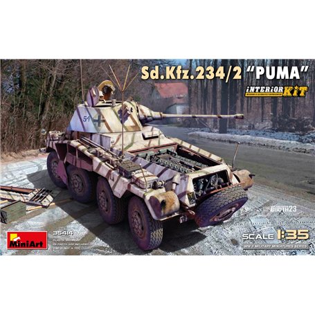 Mini Art 35414 Sd.Kfz.234/2 "Puma" Interior Kit