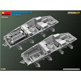Mini Art 1:35 Sd.Kfz.234/2 Puma - INTERIOR KIT