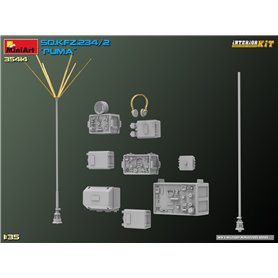 Mini Art 1:35 Sd.Kfz.234/2 Puma - INTERIOR KIT