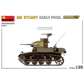 Mini Art 1:35 M3 Stuart - EARLY PRODUCTION - INTERIOR KIT