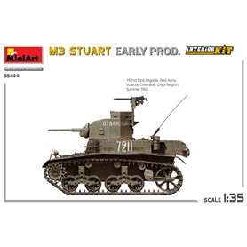 Mini Art 1:35 M3 Stuart - EARLY PRODUCTION - INTERIOR KIT
