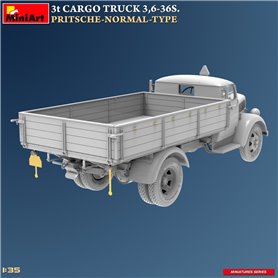 Mini Art 1:35 3T CARGO TRUCK 3.6-36S. PRITSCHE-NORMAL-TYPE