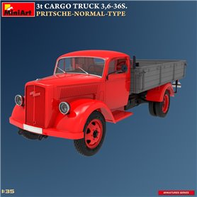 Mini Art 1:35 3T CARGO TRUCK 3.6-36S. PRITSCHE-NORMAL-TYPE