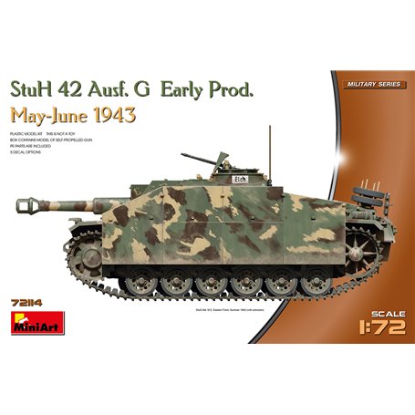Mini Art 72114 StuH 42 Ausf. G Early Prod. May-June 1943
