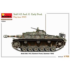 Mini Art 1:72 Sturmhaubitze StuH.42 Ausf.G - EARLY PRODUCTION MAY-JUNE 1943