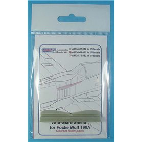 AML A48082 Anti-Glare Shield for Focke Wulf 190A: Konwersja (1:48)