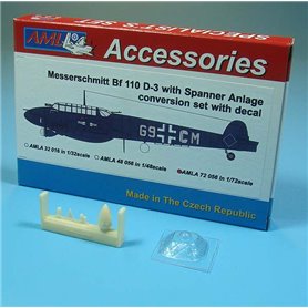 AML 1:72 Konwersja do Messerschmitt Bf-110 D-2 Spaner