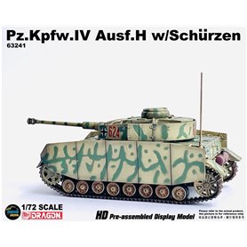 Dragon 1:72 PZ.KPFW.IV AUSF.H 3.PZ.DIV.