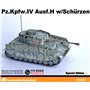 Dragon 1:72 Pz.Kpfw.IV Ausf.H W/SCHURZEN - 
