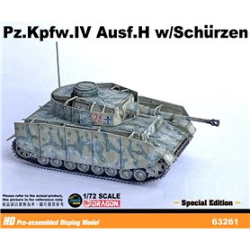 Dragon 1:72 Pz.Kpfw.IV Ausf.H W/SCHURZEN - 