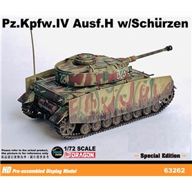 Dragon 1:72 Pz.Kpfw.IV Ausf.H W/SCHURZEN - 2.PZ.DIV.(CH) - MUDDY VERSION