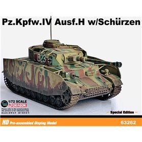 Dragon 1:72 Pz.Kpfw.IV Ausf.H W/SCHURZEN - 2.PZ.DIV.(CH) - MUDDY VERSION