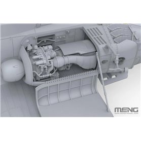 Meng QS-005S AH-64D SADAF Heavy Attack Helicopter Special Edition 1/35