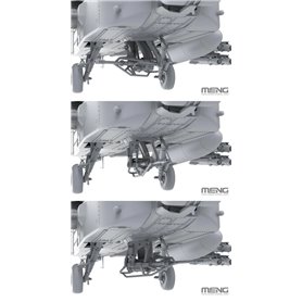 Meng QS-005S AH-64D SADAF Heavy Attack Helicopter Special Edition 1/35