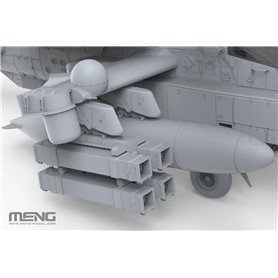 Meng QS-005S AH-64D SADAF Heavy Attack Helicopter Special Edition 1/35