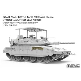 Meng TS-056 Merkava Mk.4M w/ Roof Mounted SLAT Armor Israel MBT