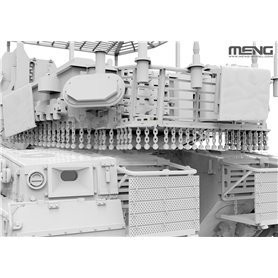 Meng TS-056 Merkava Mk.4M w/ Roof Mounted SLAT Armor Israel MBT