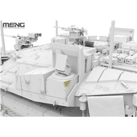 Meng TS-056 Merkava Mk.4M w/ Roof Mounted SLAT Armor Israel MBT