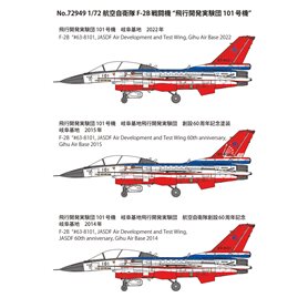 Fine Molds 1:72 JASDF Mitsubishi F-2B S/N 63-8101 - AIR DEVELOPMENT AND TEST WING