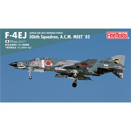Fine Molds 72737 1/72 JASDF F-4EJ Jet Fighter "306th Squadron, A.C.M. MEET `82"