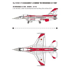 Fine Molds 72948 JASDF Mitsubishi F-2A S/N 63-8501, Air Development & Test Wing