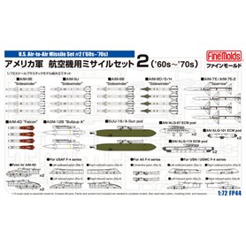 Fine Molds FP44 U.S. Air-to-Air Missile Set #2 (60s-70s)