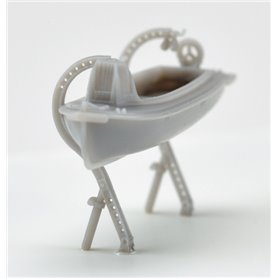 Fine Molds 1:350 BOATS AND DAVITS SET - DESTROYER AND OTHER SMALL SHIPS