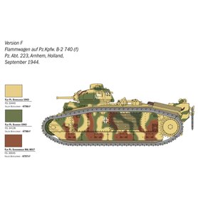 Italeri 1:56 Char B1 Bis
