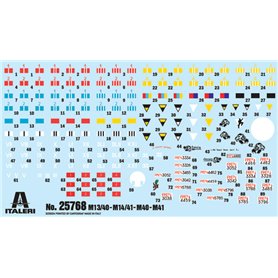 Italeri 1:56 Italian Tanks and Semoventi