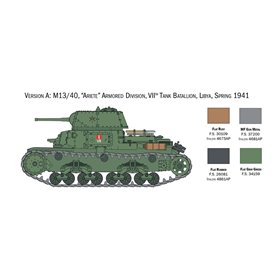 Italeri 1:56 Italian Tanks and Semoventi