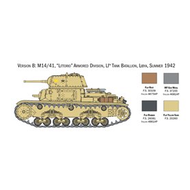 Italeri 1:56 Italian Tanks and Semoventi