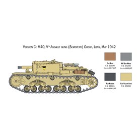 Italeri 1:56 Italian Tanks and Semoventi