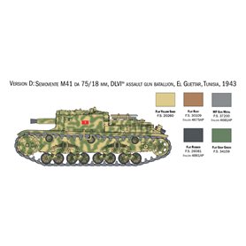 Italeri 1:56 Italian Tanks and Semoventi
