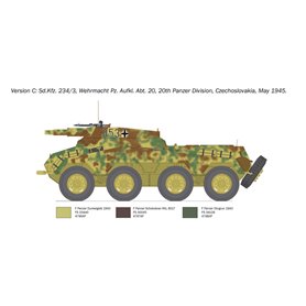 Italeri 1:35 Sd.Kfz. 234/3