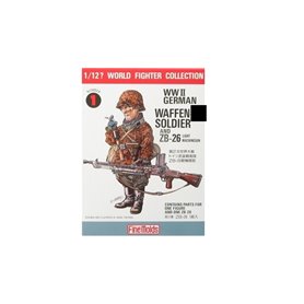 Fine Molds 1:12 WWII GERMAN SOLDIER AND ZB26