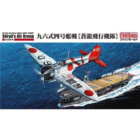Fine Molds FB22 IJN A5M4 Cloud Type 96 Carrier Fighter Model 4 "Soryu's Air Group"