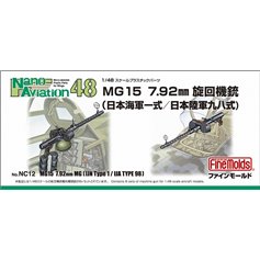 Fine Molds NC12 1/48 MG15 7,92 mm Machine Gun (IJN Type 1/98)