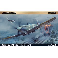 Eduard 1:48 Supermarine Spitfire Mk.XVI HIGH BACK - ProfiPACK edition