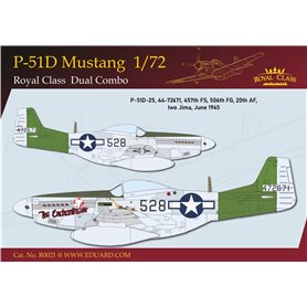 Eduard R0021 P-51D Mustang Royal Class Dual Combo 1/72