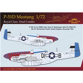 Eduard R0021 P-51D Mustang Royal Class Dual Combo 1/72