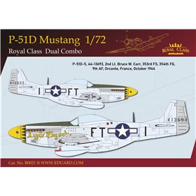 Eduard R0021 P-51D Mustang Royal Class Dual Combo 1/72
