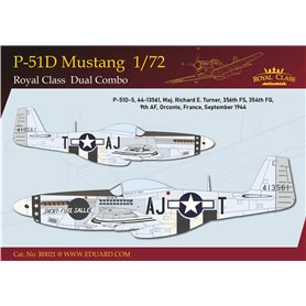 Eduard R0021 P-51D Mustang Royal Class Dual Combo 1/72