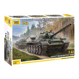 Zvezda 5077 Soviet Main Battle Tank T-62 1/72