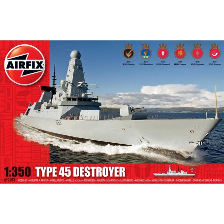 AIRFIX 12203 TYPE 45 DESTROYER1/350