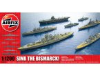 Airfix 1:1200 50120 WATERLINE SET Sink The Bismarck