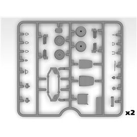 ICM 1:35 Humvee M1097A2