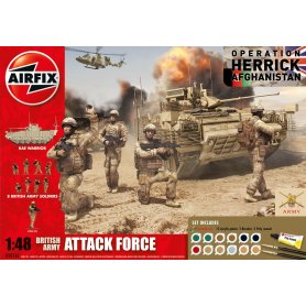 AIRFIX 50161 BRITISH ARMY ATTACK FORCE GIFT SET
