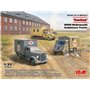 ICM DS3523 'Sankas' WWII Wehrmacht Ambulance Truck